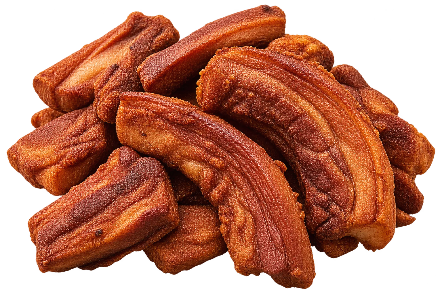Piezas de chicharrón norteño Bravo